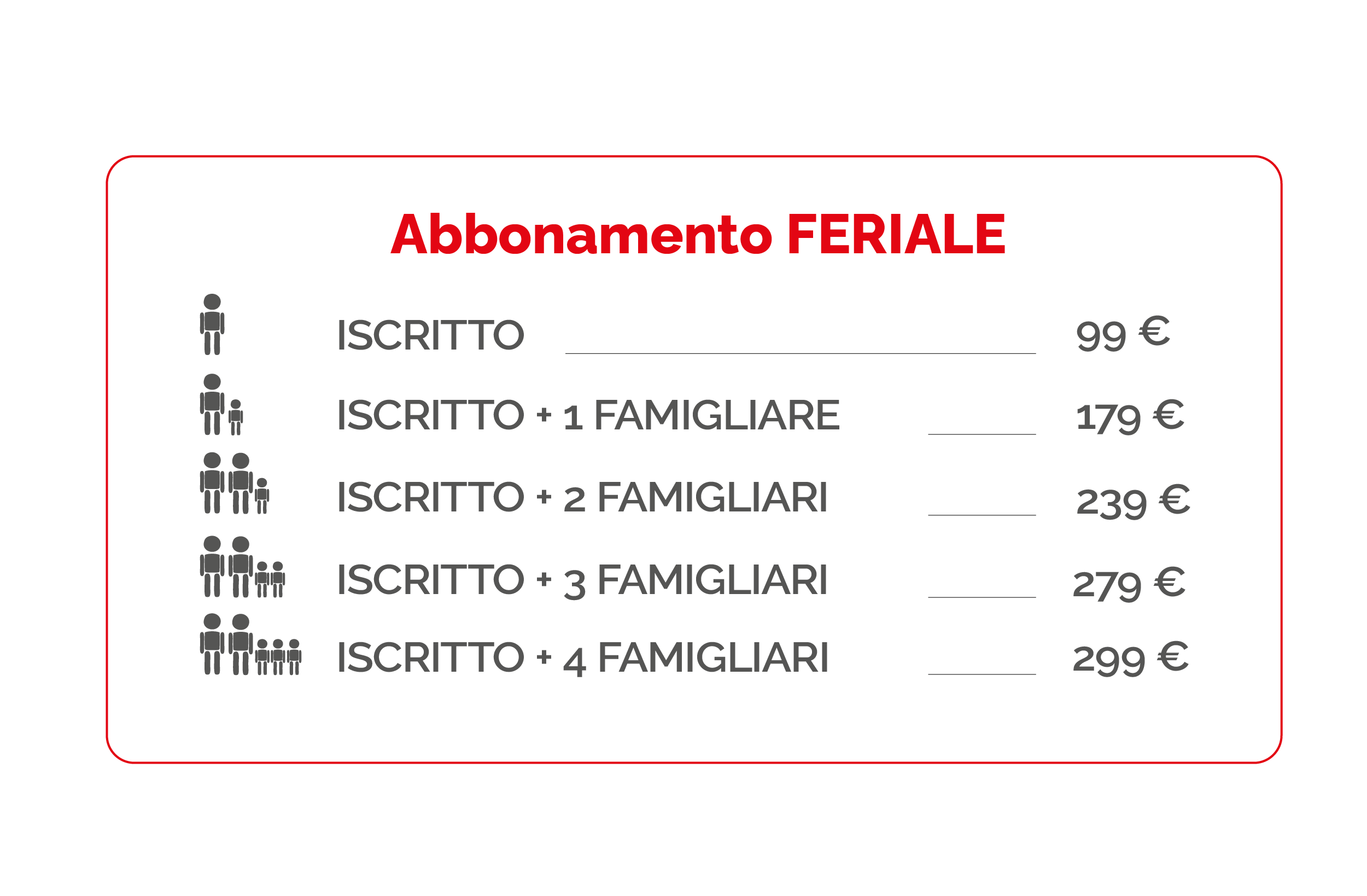 abbonamento feriale 2024 abbonamento stagionale per il parco aquaestate 2024